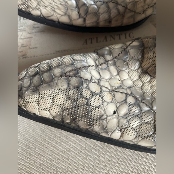 Jo Ghost Croc Print Leather Ankle Boots Size 46 | 12 US - Picture 9 of 16